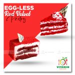 Red Velvet (Eggless) Pastry