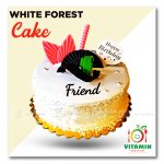 White Forest Cake