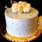 Perl & Roses Cake (min 2p)