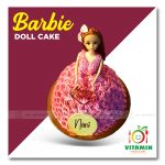 Barbie Doll Cake