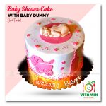 Baby Shower Cake With Dummy