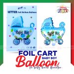 Foil Cart Baby Boy