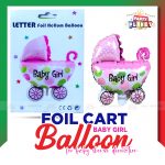 Foil Cart Baby Girl