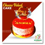 Cheese Velvet Cake