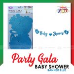 Baby Shower Glitter Party Gala Blue