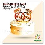 Wedding Engagement Ring Cake