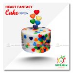 Heart Fantascy Cake