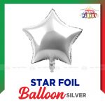 Star Foil Balloon - Silver