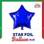Star Foil Balloon - Blue