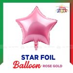 Star Foil Balloon - Rose Gold