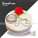 Farewell Cake with Photo