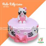 Hello Kitty Cake with Bow