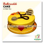 Butterscotch Cake Medical Theme