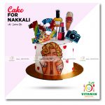 Cake for Nakkali with Various Kits