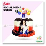 Cake for Social Media Queen