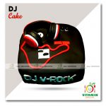 DJ Cake Full Fondant (Min-2lbs)