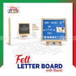 Felt Letter Board with Stand