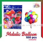 Metallic Balloon 100 pcs Colorful