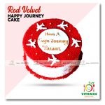 Redvelvet Happy Journey Cake
