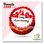 Vanilla Cake Anniversary