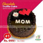 Mothers Day Chocolate Truffle Cake