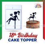 18th Birthday Cake Topper