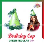 Birthday Cap Green Regular Jhyallar