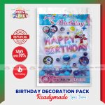 Birthday Decoration Pack Readymade Space Theme