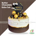 Butter Chocolate Golden Cake (Min-2P)