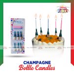 Champagne Bottle Candles
