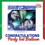 Congratulations Party Foil Balloon