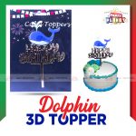 Dolphin 3D Topper
