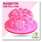 Rosette Little Flower Cake