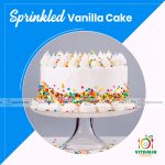 Sprinkled Vanilla Cake