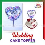 Wedding Cake Topper Mr & Mrs