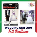 Wedding uniform Foil Balloon