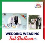 Wedding Wearing Foil Balloon Set