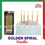 Golden Spiral Candles