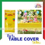 Party Table Cover Yellow