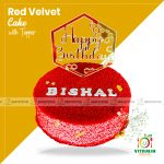 Red Velvet Cake with Free Topper