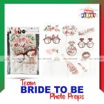 Team Bride to be Photo Props