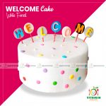 Welcome Cake White Forest
