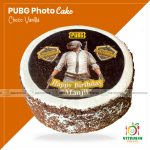 PUBG Photo Cake Choco Vanilla