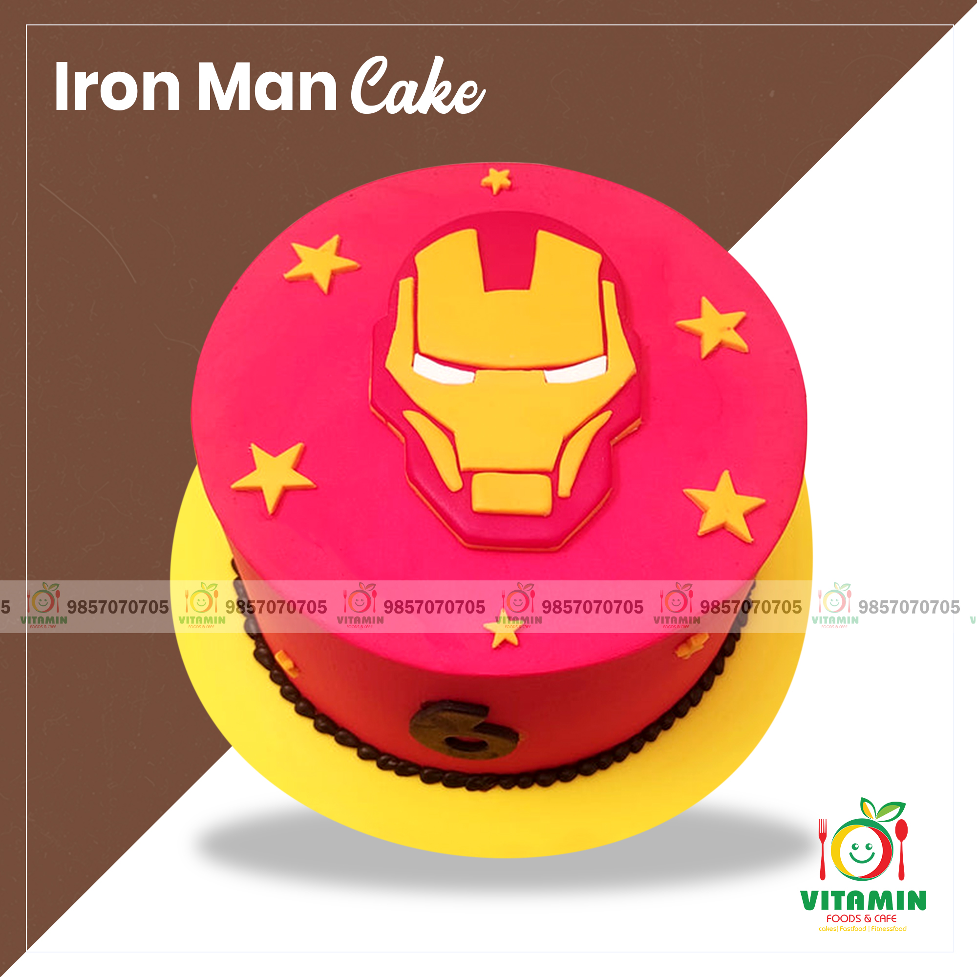 Buy Iron Man Cake Online at Best Price | Od-sgquangbinhtourist.com.vn