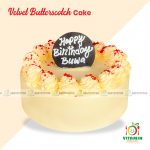 Velvet Butterscotch Cake