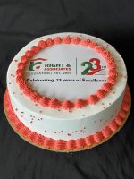 Vanilla Logo Cake (Min-1.5pound) - Image 2