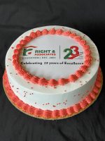 Vanilla Logo Cake (Min-1.5pound) - Image 2