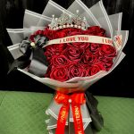 Crown Bouquet with Eternal Roses