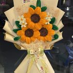 Triple Sunflowers Eternal Bouquet